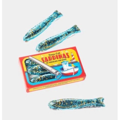 CHOCO LATA SARDINAS CHOCOLATE 18U