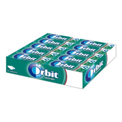 ORBIT MENTA FUERTE 30U
