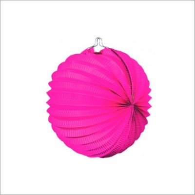 FAROLILLO PAPEL FUCSIA 22CM