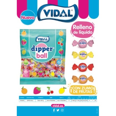 CG.CARAMELO DIPPER BALL 900GRS MASTICABLE