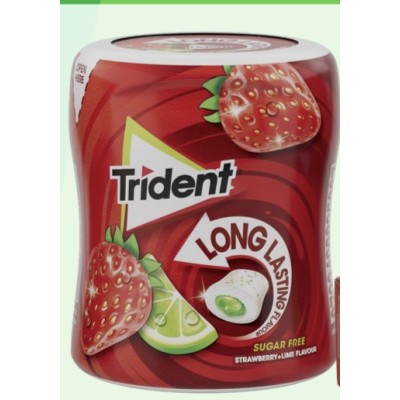 BOTE TRIDENT 60 MIN.FRESA LIMA