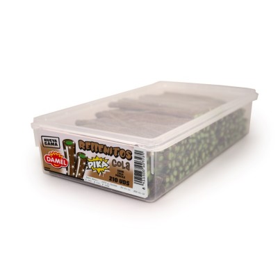 REGALIZ DAMEL 210U RELLENO PIKA COLA