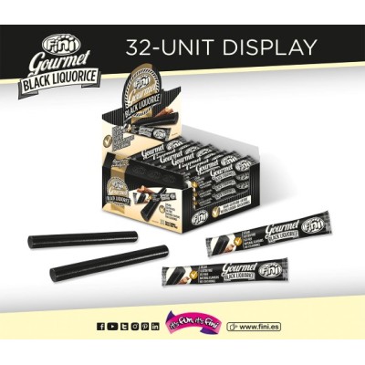 REGALIZ FINI GOURMET NEGRO 32U