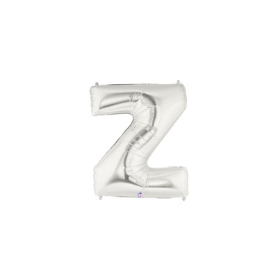 LETRA -Z- PLATA MEDIDA 40.6CM