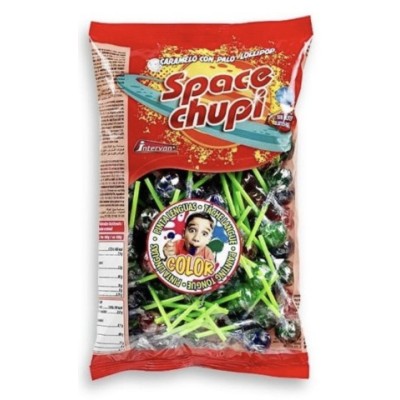CHUPA SPACE COLORES 100U