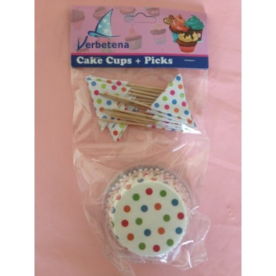 CUPCAKE CONFETTI + PICKS
