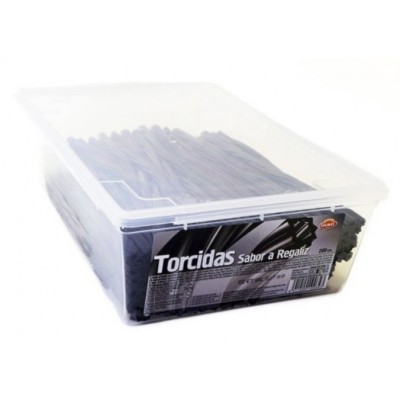 REGALIZ DAMEL 200U TORCIDA NEGRA