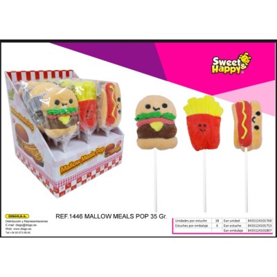 PIRULETA NUBE HAMBURGUESAS 18U