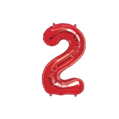 NUMERO ROJO -2- MEDIDA 101.6CM