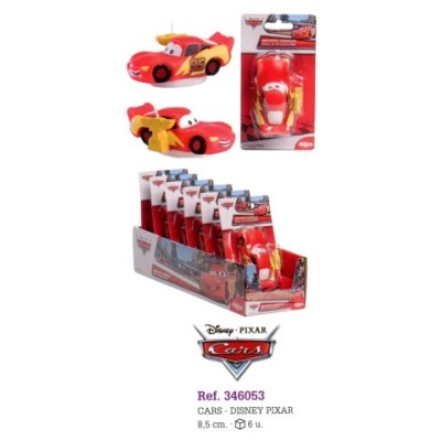 VELAS CARS 3D 8,5CM