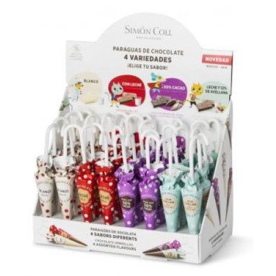 CHOCO SOMBRILLA 3 SABORES 32U