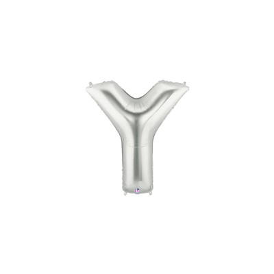 LETRA -Y- PLATA MEDIDA 40.6CM
