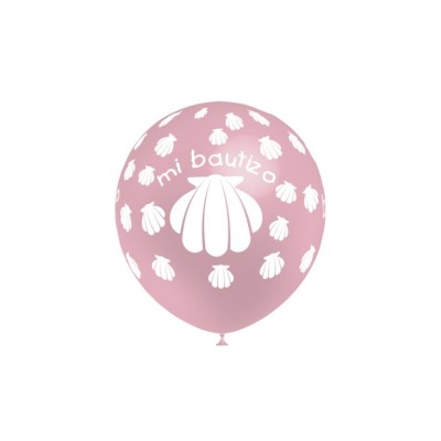 GLOBOS 8U BAUTIZO NIÑA