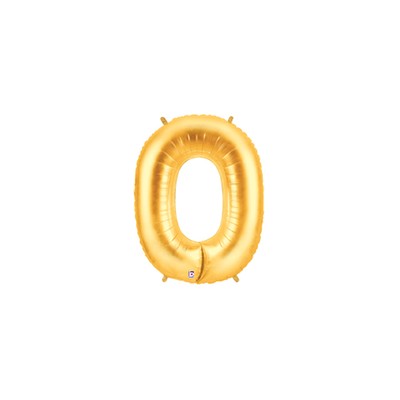 NUMERO ORO -0- MEDIDA 102CM