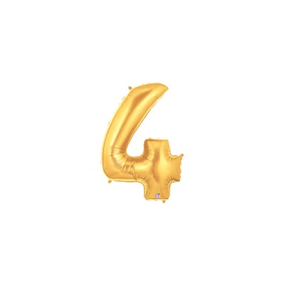 NUMERO ORO -4- MEDIDA 102CM