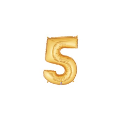 NUMERO ORO -5- MEDIDA 102CM