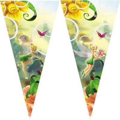 BOLSAS CONO METALIZADA FAIRIES 100U