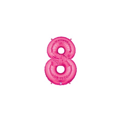 NUMERO ROSA -8- MEDIDA 102CM