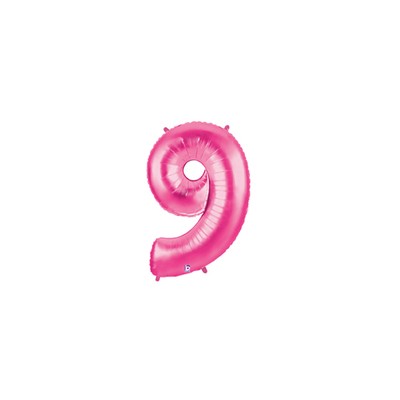 NUMERO ROSA -9- MEDIDA 102CM