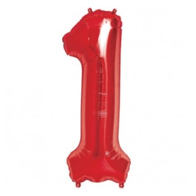 NUMERO ROJO -1- MEDIDA 101.6CM