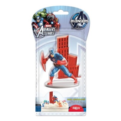 KIT TARTA CAPITAN AMERICA
