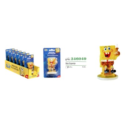 VELAS BOB ESPONJA 8CM