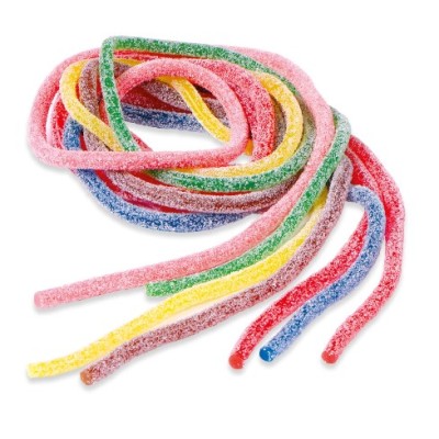 REGALIZ FINI 200U SPAGUETTI MULTIFRUIT