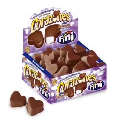 NUBE FINI CORAZONES CHOCOLATE 75U
