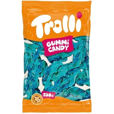 TROLLI 250U TIBURONES AZULES