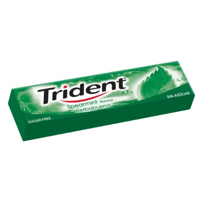 TRIDENT LAMINA HIERBABUENA