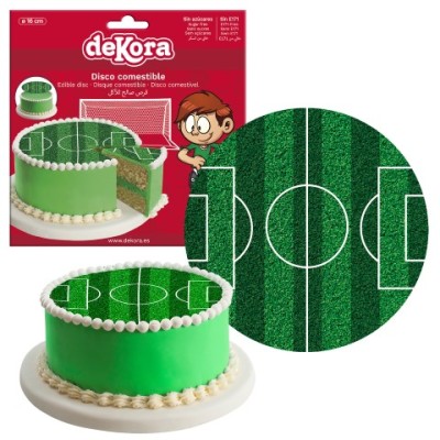 DISCO OBLEA CAMPO FUTBOL 16CM