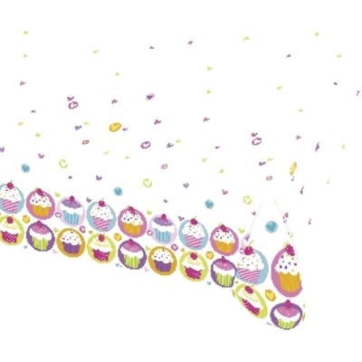 MANTEL CUPCAKE 1,2MX1,8M