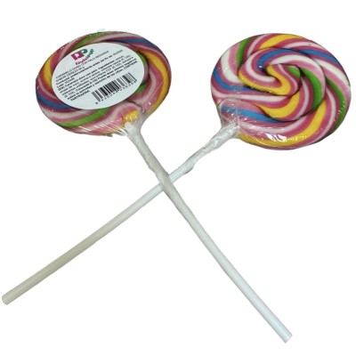 PIRULETA R.305 REDONDA COLORES-CEREZA 24X50GRS